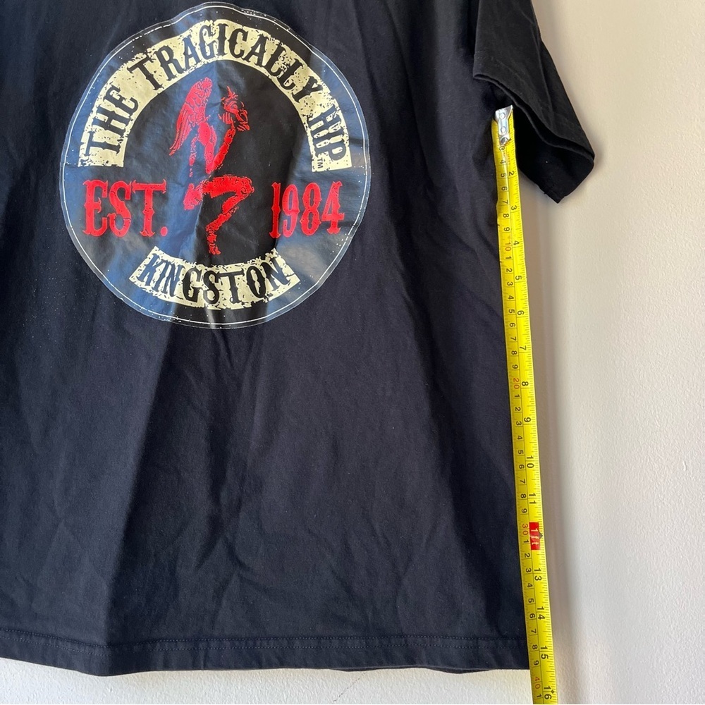The Tragically Hip Band T-Shirt Kingston Est. 1984 Black Graphic Tee Size Large - Picture 8 of 8